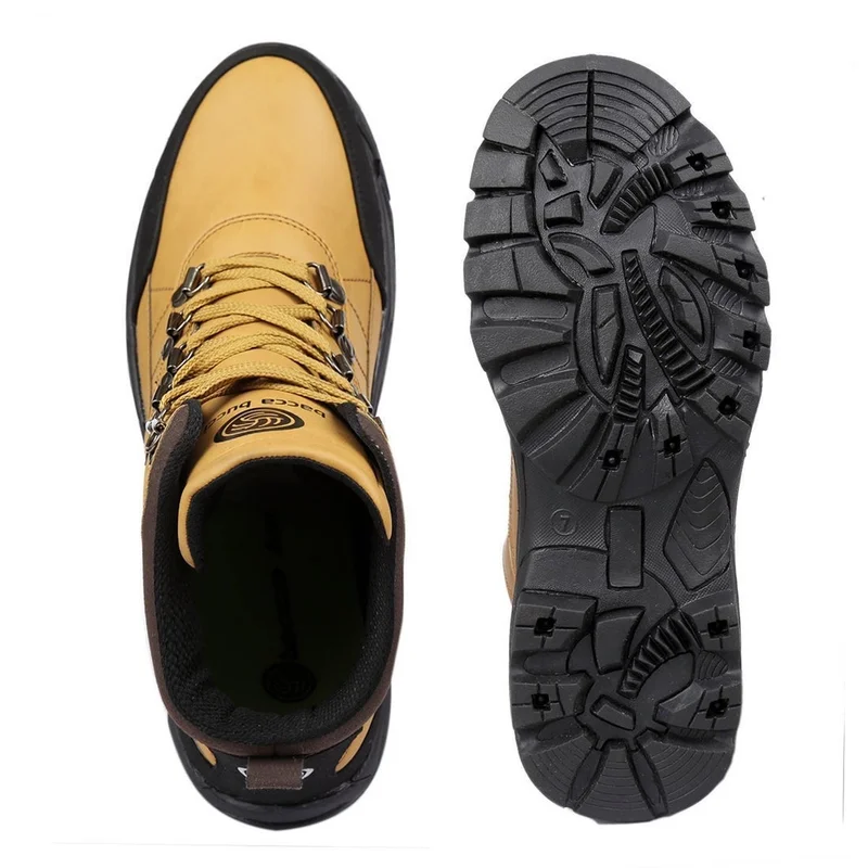 Bacca Bucci Tan Sprite Outdoor Hiking Boots for Men | Best Price UAE